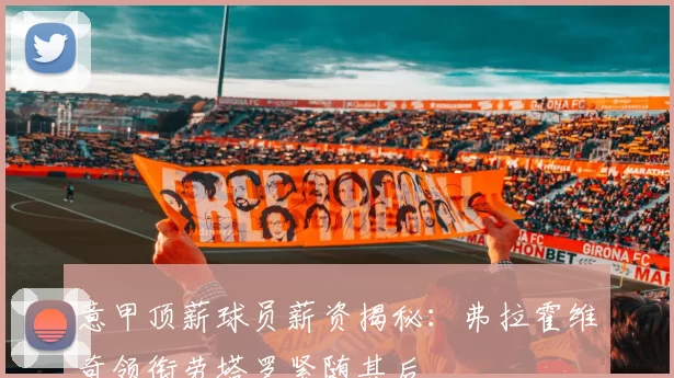 意甲顶薪球员薪资揭秘：弗拉霍维奇领衔劳塔罗紧随其后
